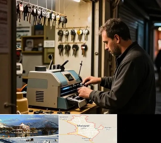کلید سازی شبانه روزی در ملایر
