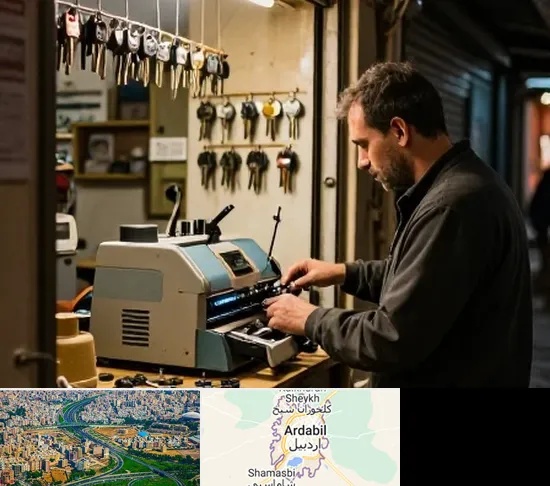 کلید سازی شبانه روزی در اردبیل