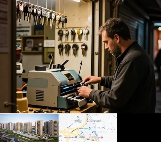 کلید سازی شبانه روزی در المپیک