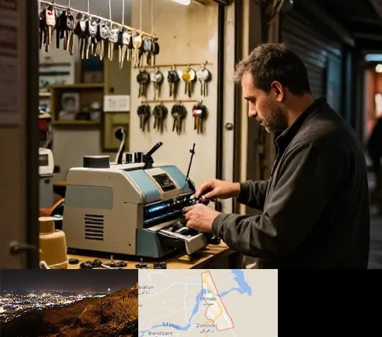 کلید سازی شبانه روزی در میناب