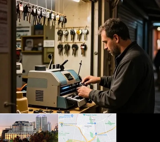 کلید سازی شبانه روزی در فرشته