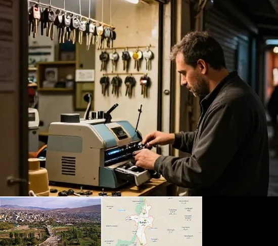 کلید سازی شبانه روزی در بوکان
