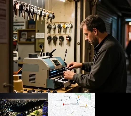 کلید سازی شبانه روزی در هفت تیر مشهد