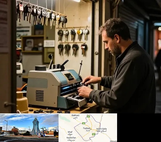 کلید سازی شبانه روزی در تایباد