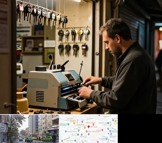 کلید سازی شبانه روزی در فاطمی