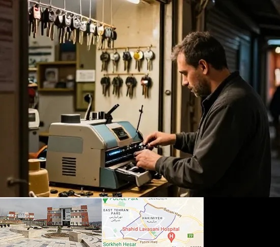 کلید سازی شبانه روزی در حکیمیه