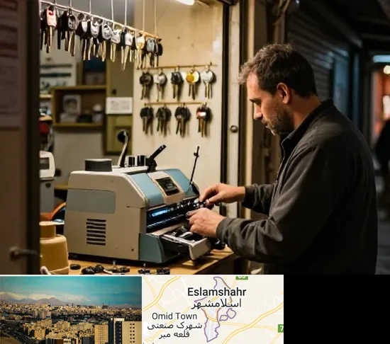 کلید سازی شبانه روزی در اسلامشهر