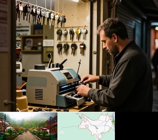 کلید سازی شبانه روزی در فومن