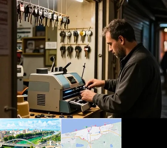 کلید سازی شبانه روزی در بابلسر
