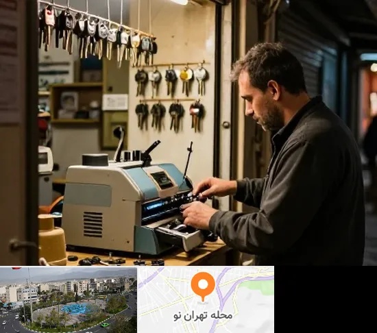 کلید سازی شبانه روزی در تهران نو