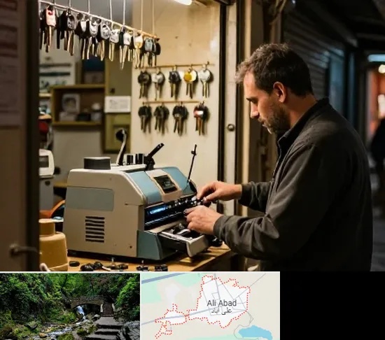 کلید سازی شبانه روزی در علی‌ آباد کتول