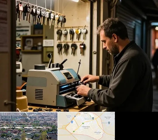 کلید سازی شبانه روزی در رباط کریم