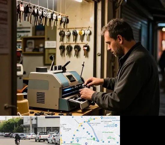 کلید سازی شبانه روزی در قدوسی شرقی شیراز