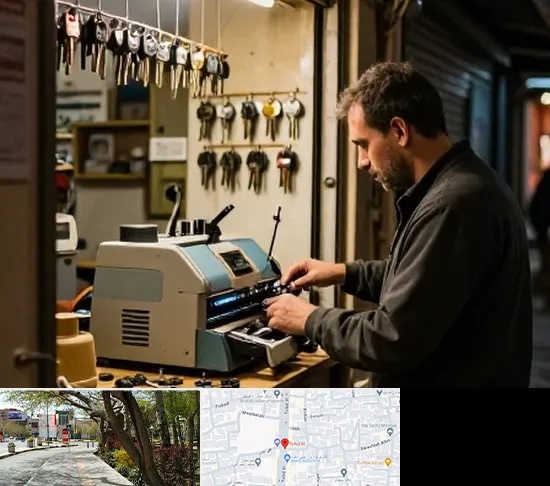 کلید سازی شبانه روزی در خیابان توحید اصفهان