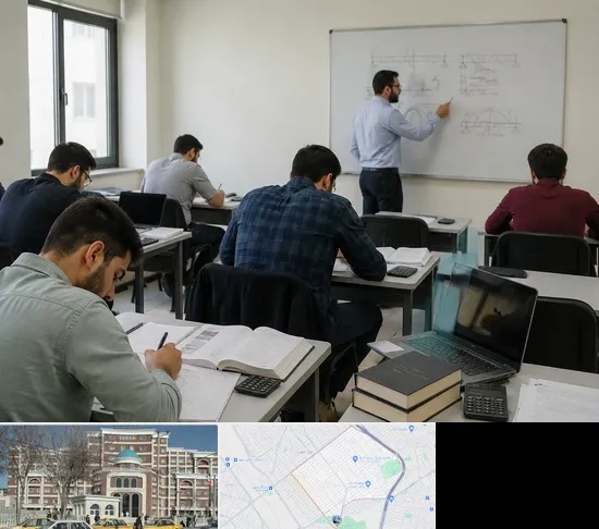 کلاس آمادگی آزمون نظام مهندسی در طلاب مشهد