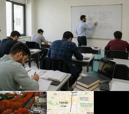 کلاس آمادگی آزمون نظام مهندسی در ولیعصر
