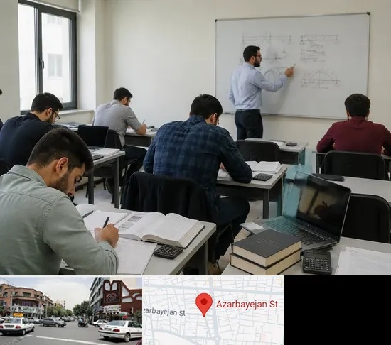 کلاس آمادگی آزمون نظام مهندسی در خیابان آذربایجان