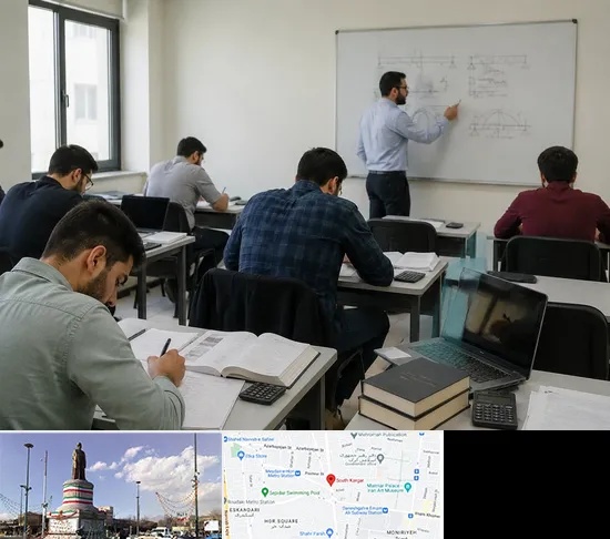کلاس آمادگی آزمون نظام مهندسی در کارگر جنوبی