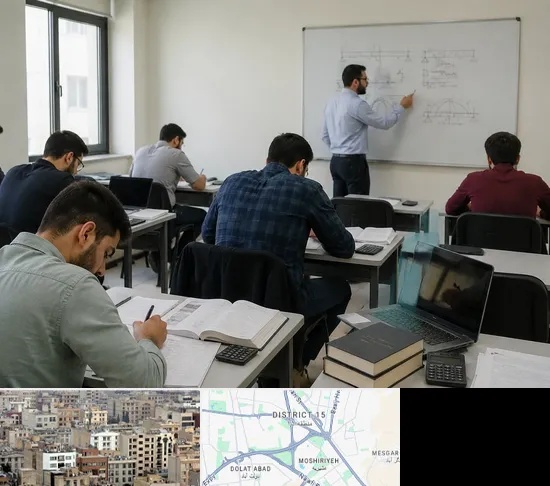 کلاس آمادگی آزمون نظام مهندسی در جنوب شرق تهران