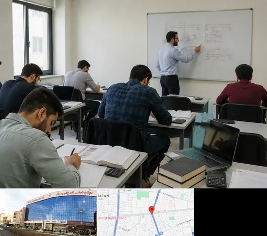 کلاس آمادگی آزمون نظام مهندسی در نصف راه تبریز