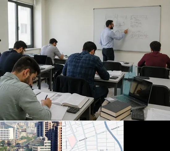 کلاس آمادگی آزمون نظام مهندسی در خیابان بهشتی