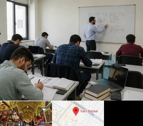 کلاس آمادگی آزمون نظام مهندسی در بازار وکیل شیراز