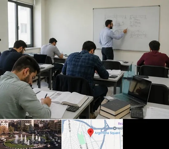 کلاس آمادگی آزمون نظام مهندسی در آرژانتین