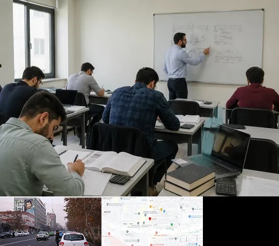 کلاس آمادگی آزمون نظام مهندسی در کارگر شمالی