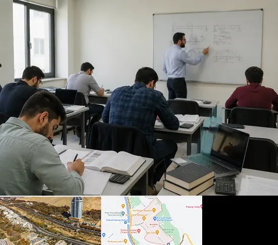 کلاس آمادگی آزمون نظام مهندسی در خیابان نیایش شیراز