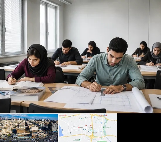 کلاس آمادگی آزمون نظارت و اجرا در شهرک راه آهن