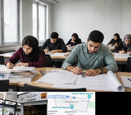 کلاس آمادگی آزمون نظارت و اجرا در منیریه
