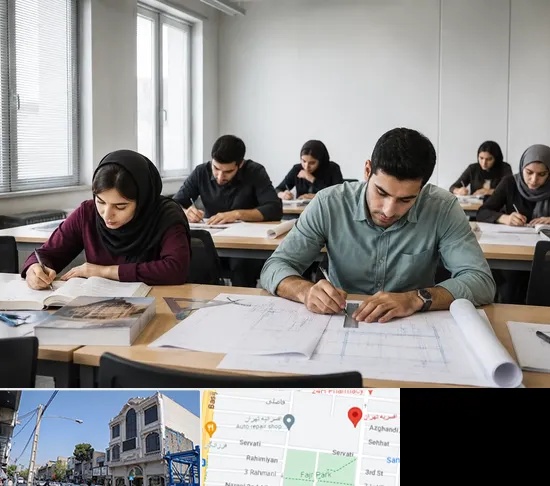 کلاس آمادگی آزمون نظارت و اجرا در افسریه
