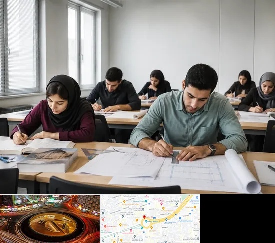 کلاس آمادگی آزمون نظارت و اجرا در میدان ولیعصر