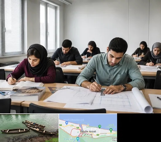 کلاس آمادگی آزمون نظارت و اجرا در بندر انزلی