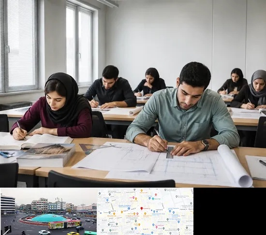 کلاس آمادگی آزمون نظارت و اجرا در میدان انقلاب