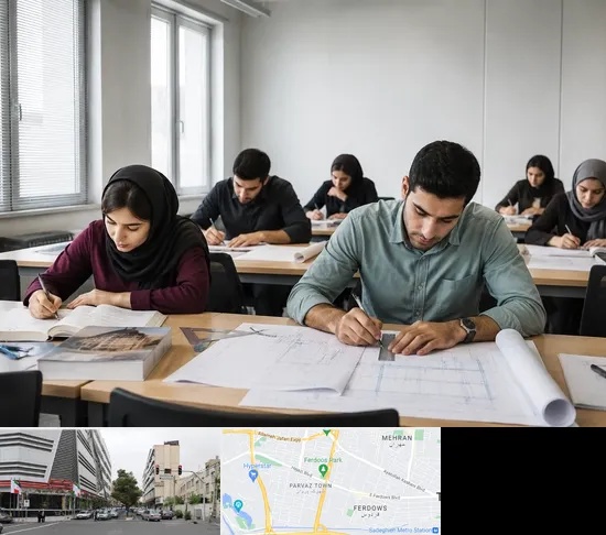 کلاس آمادگی آزمون نظارت و اجرا در بلوار فردوس