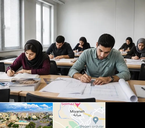 کلاس آمادگی آزمون نظارت و اجرا در میانه