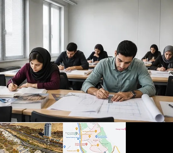 کلاس آمادگی آزمون نظارت و اجرا در خیابان نیایش شیراز
