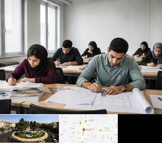 کلاس آمادگی آزمون نظارت و اجرا در هفت حوض