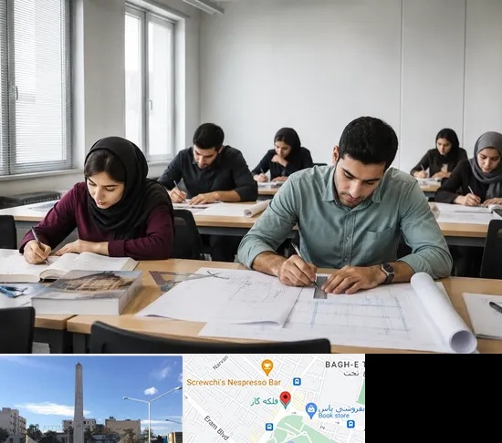 کلاس آمادگی آزمون نظارت و اجرا در فلکه گاز شیراز