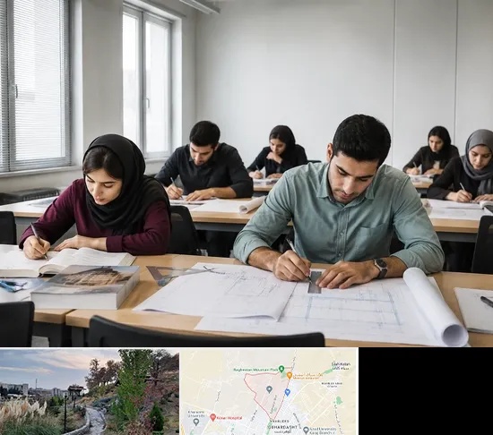 کلاس آمادگی آزمون نظارت و اجرا در باغستان کرج