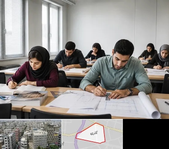 کلاس آمادگی آزمون نظارت و اجرا در آذری