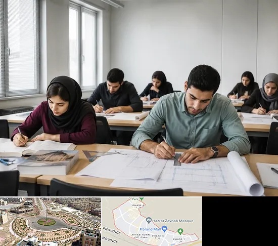 کلاس آمادگی آزمون نظارت و اجرا در پرند