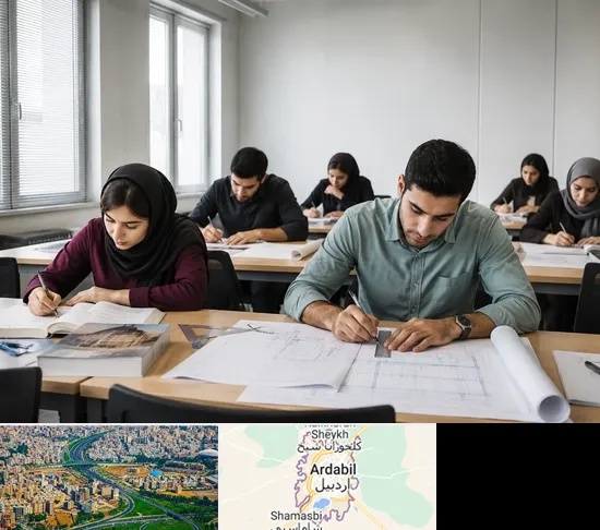 کلاس آمادگی آزمون نظارت و اجرا در اردبیل