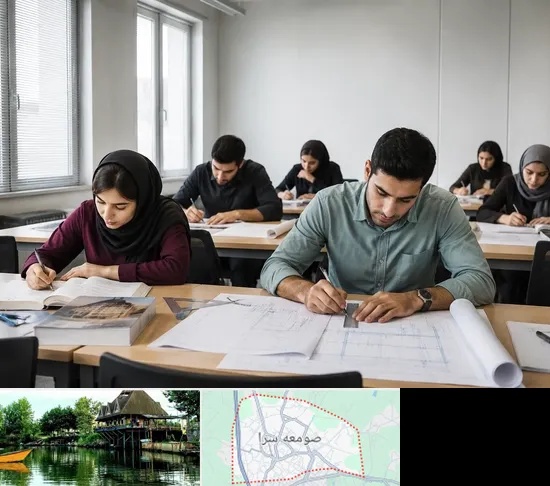 کلاس آمادگی آزمون نظارت و اجرا در صومعه سرا