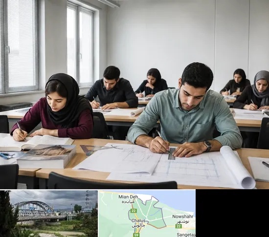 کلاس آمادگی آزمون نظارت و اجرا در چالوس