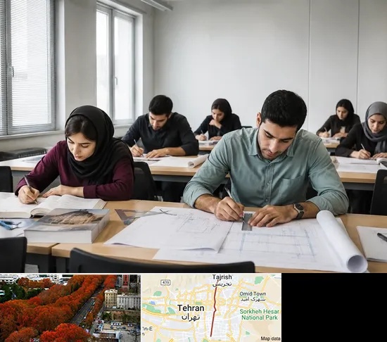 کلاس آمادگی آزمون نظارت و اجرا در ولیعصر