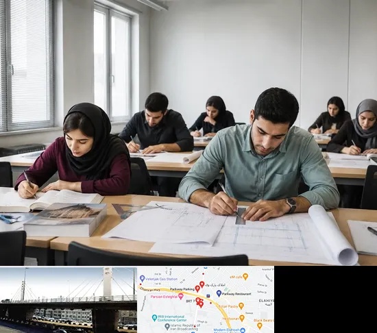 کلاس آمادگی آزمون نظارت و اجرا در پارک وی
