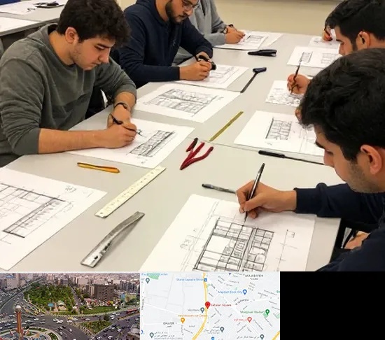 کلاس آمادگی آزمون طراحی معماری در سبلان