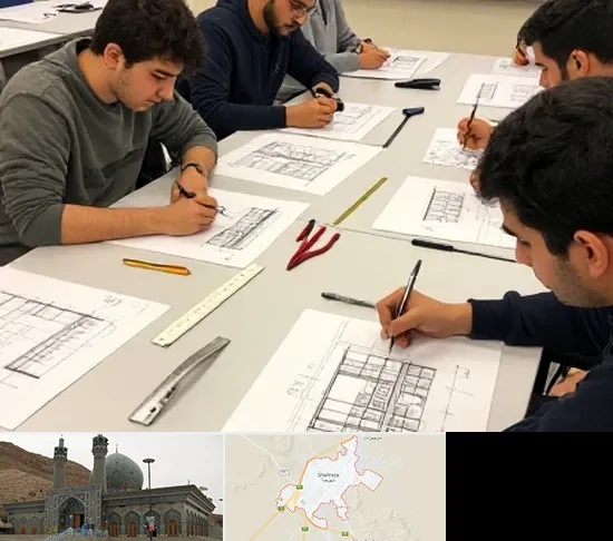 کلاس آمادگی آزمون طراحی معماری در شهرضا